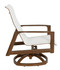 Berkeley Padded Sling Dining Swivel Rocker