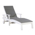 Poly-Lumber Tanner Chaise Lounge White
