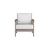 Chloe Lounge Chair with Canvas Birdseye Cushion [Canvas Birdseye][Coastal Grey]