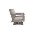 Chloe Swivel Rocker with Pebble Cushion  in Coastal Grey Finish [Pebble][Coastal Grey]