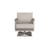 Chloe Swivel Rocker with Pebble Cushion  in Coastal Grey Finish [Pebble][Coastal Grey]