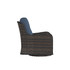 Kiawah Swivel Rocker with Indigo Azure Cushion [Indigo Azure]