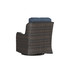 Kiawah Swivel Rocker with Indigo Azure Cushion [Indigo Azure]
