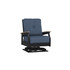 Laura Swivel Rocker with Indigo Azure Cushion [Indigo Azure]