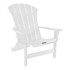 Sunrise Adirondack Chair in White finish color [White]