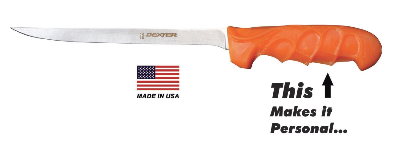 Dexter Outdoors® UC133-7 7 inch UR-Cut® Moldable Handle fillet knife