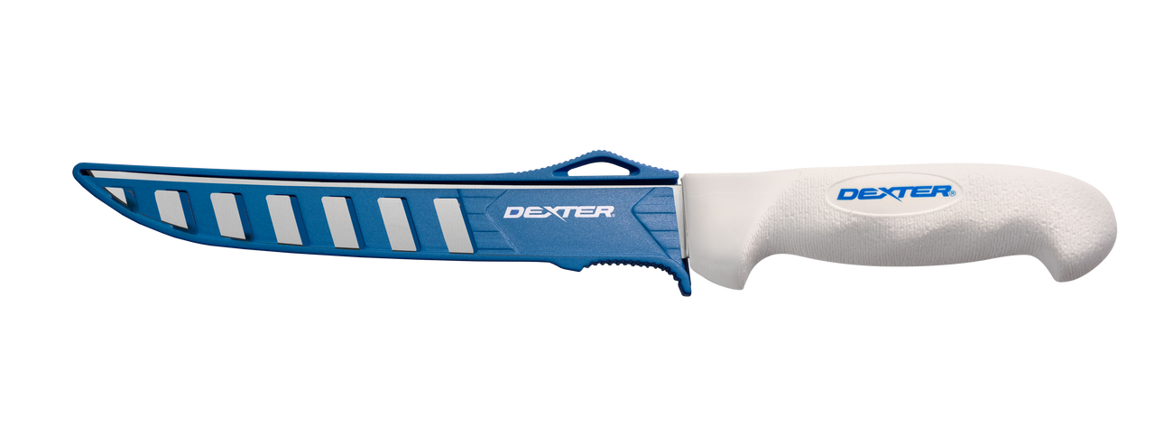 Dexter Outdoors® SG138EG 8 inch SOFGRIP® Wide fillet knife with Edge Guard