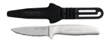 S151SC-Gwe bait, net, and utility knife with sheath.