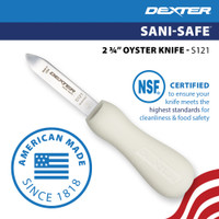 S121 oyster knife is American Made and NSF certified