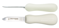 Dexter S121 Sani-Safe New Haven Pattern  2/34" oyster knife side comparison