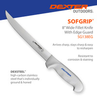 SG138 Fillet Knife, stainless steel, corrosion resistant, stays sharp