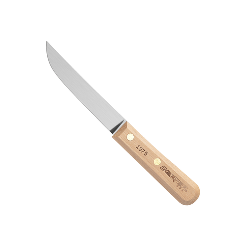 Dexter 1375 5-inch wood handle traditional boning knife with carbon steel.
