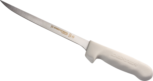Dexter S133-8 8-inch Sani-Safe narrow flexible fillet knife.