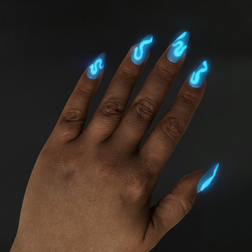 Glow Blue Pigment