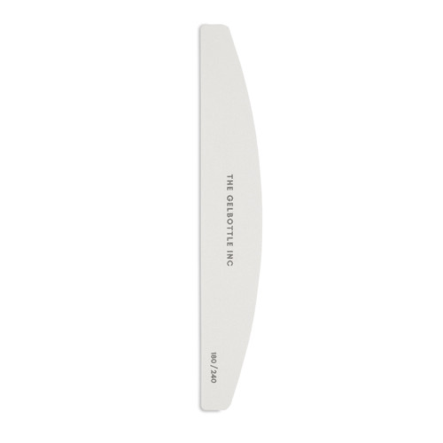 180/240 White Half Moon Nail File 5 Pack_Essentials_1