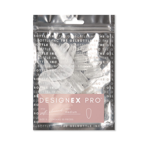 Medium Soft Almond  DesignEx Pro™ Tips Refill