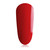 Nail swatch of The GelBottle Inc.'s crimson red gel polish called "Belladonna."