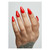 Bold eye-catching red manicure on almond shaped nails finished in Ketchup by The GelBottle Inc.