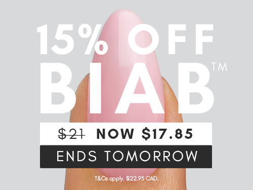 EVERY BIAB. EVERY FORMULA. EVERY SHADE.