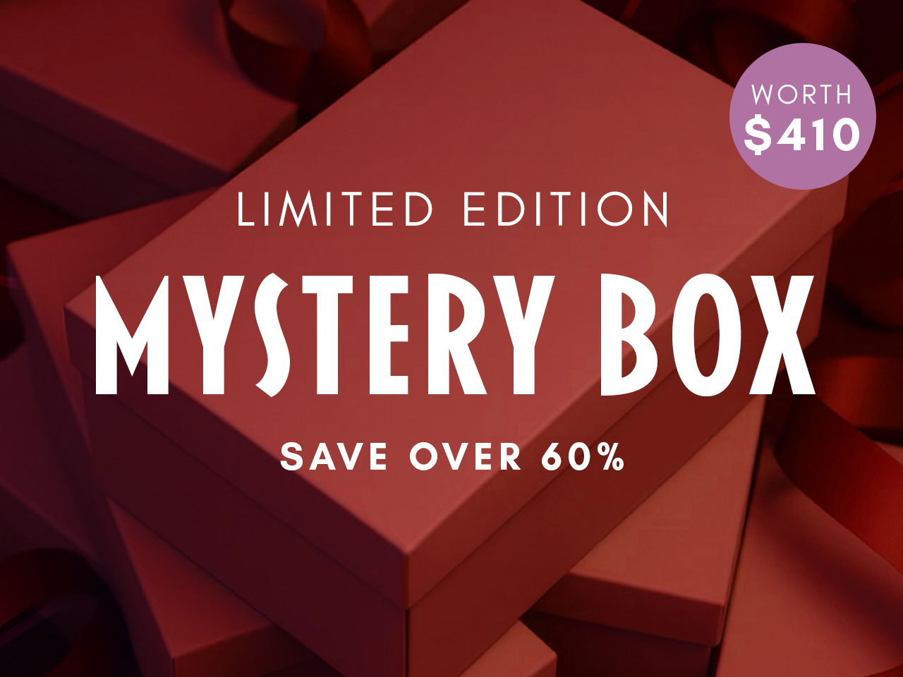 LIMITED EDITION. HUGE SAVINGS.