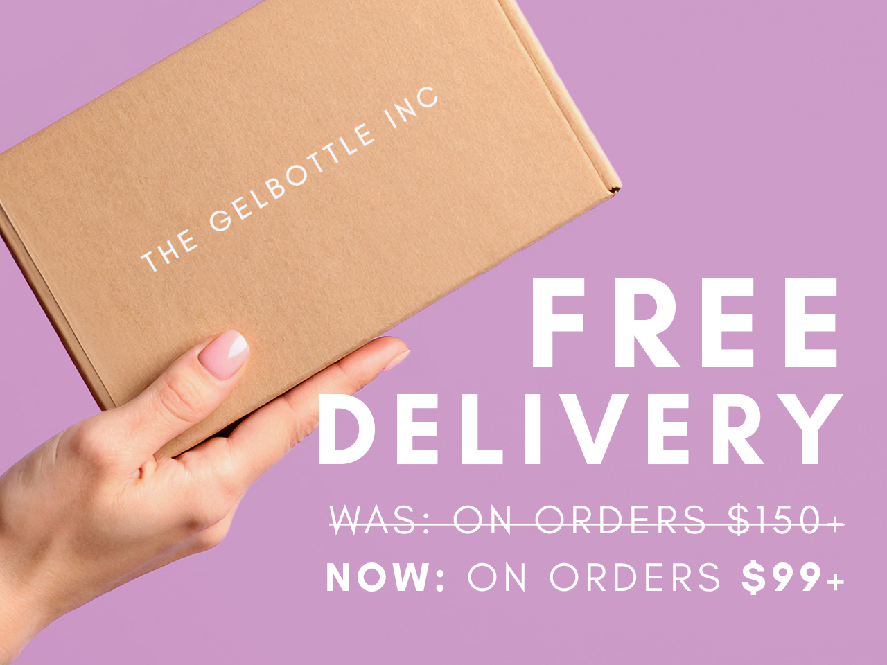FREE DELIVERY JUST GOT BETTER.