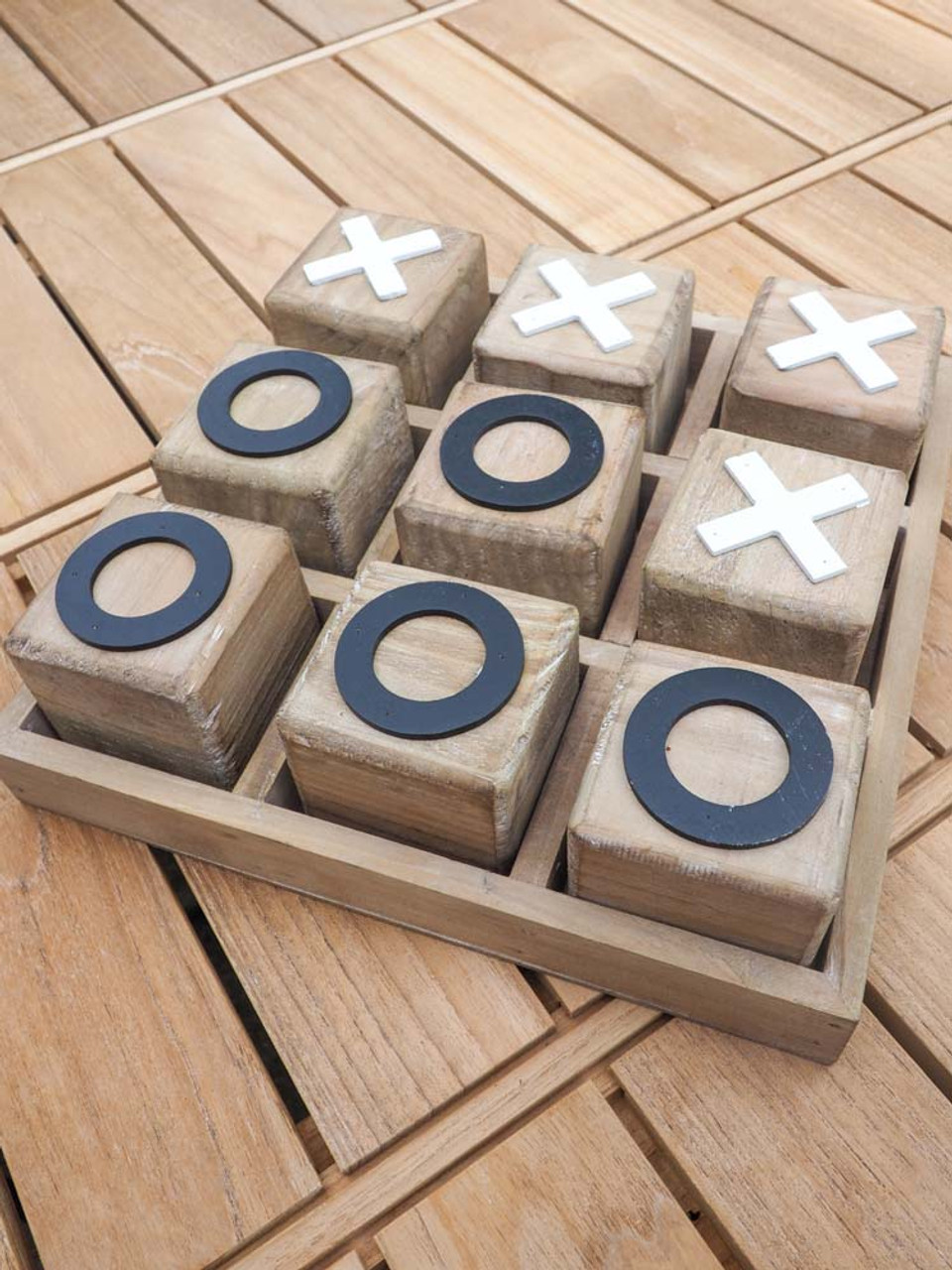 tic tac toe game wooden