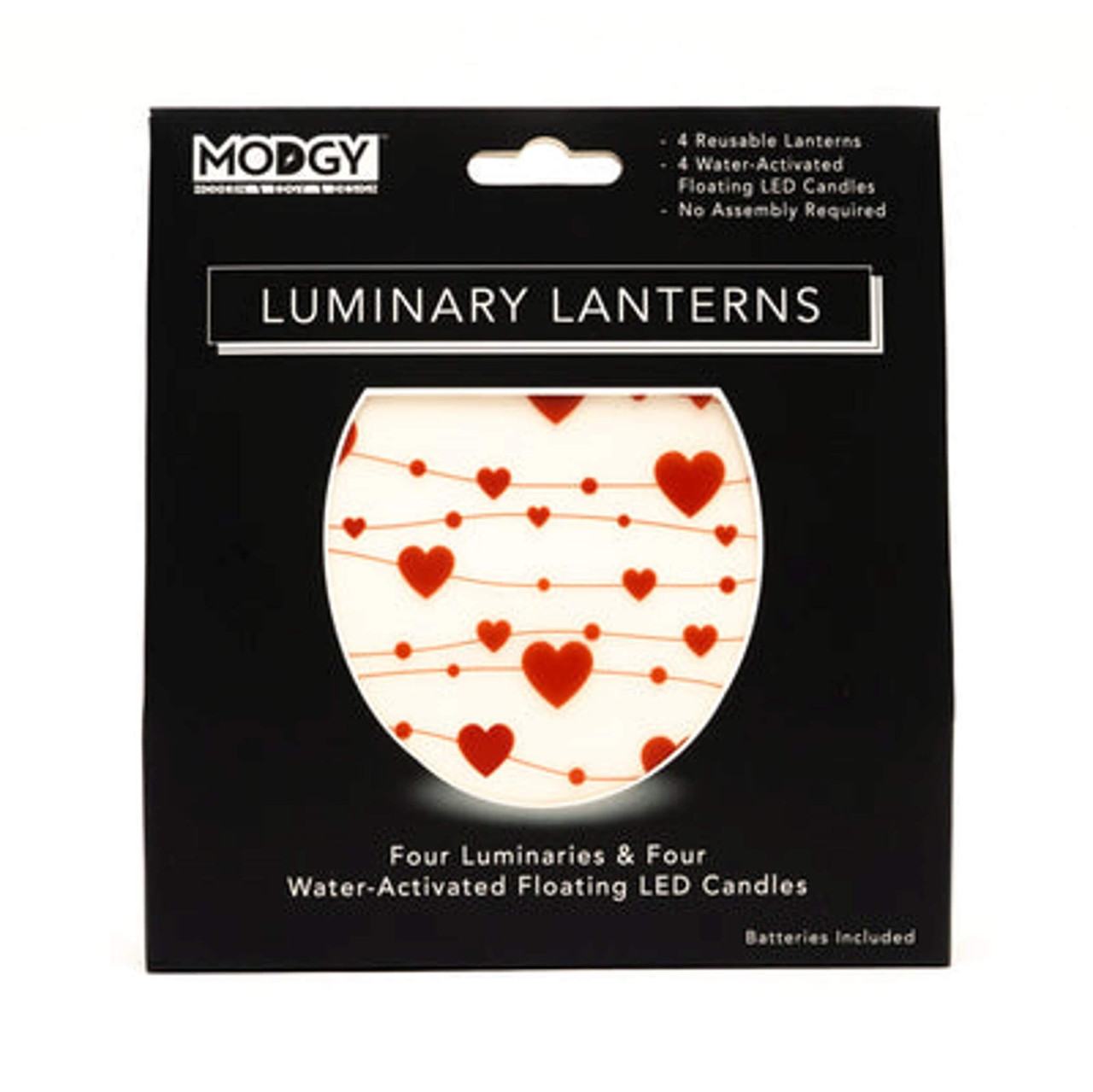 Modgy Luminary Lanterns Set of 4 Amor