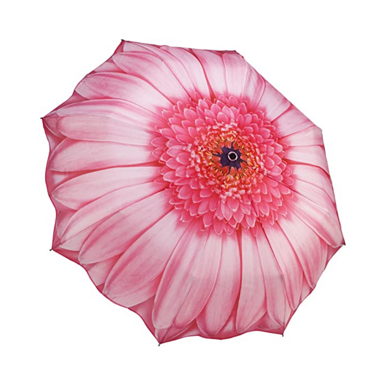 Galleria Enterprises Reverse Close Double Sided Umbrella Pink Daisy