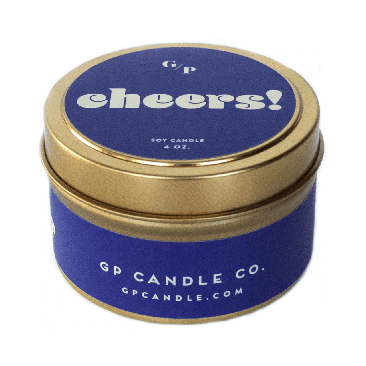 4 oz Candle Tin - Cheers - Miller St. Boutique