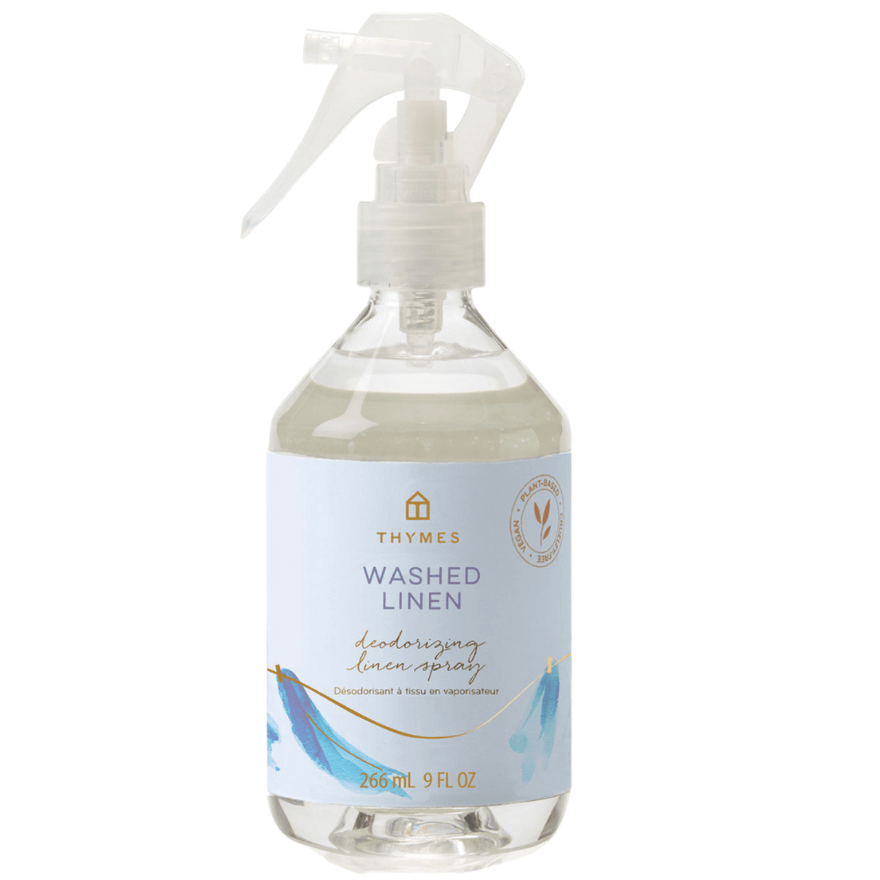 Thymes Deodorizing Linen Spray Washed Linen