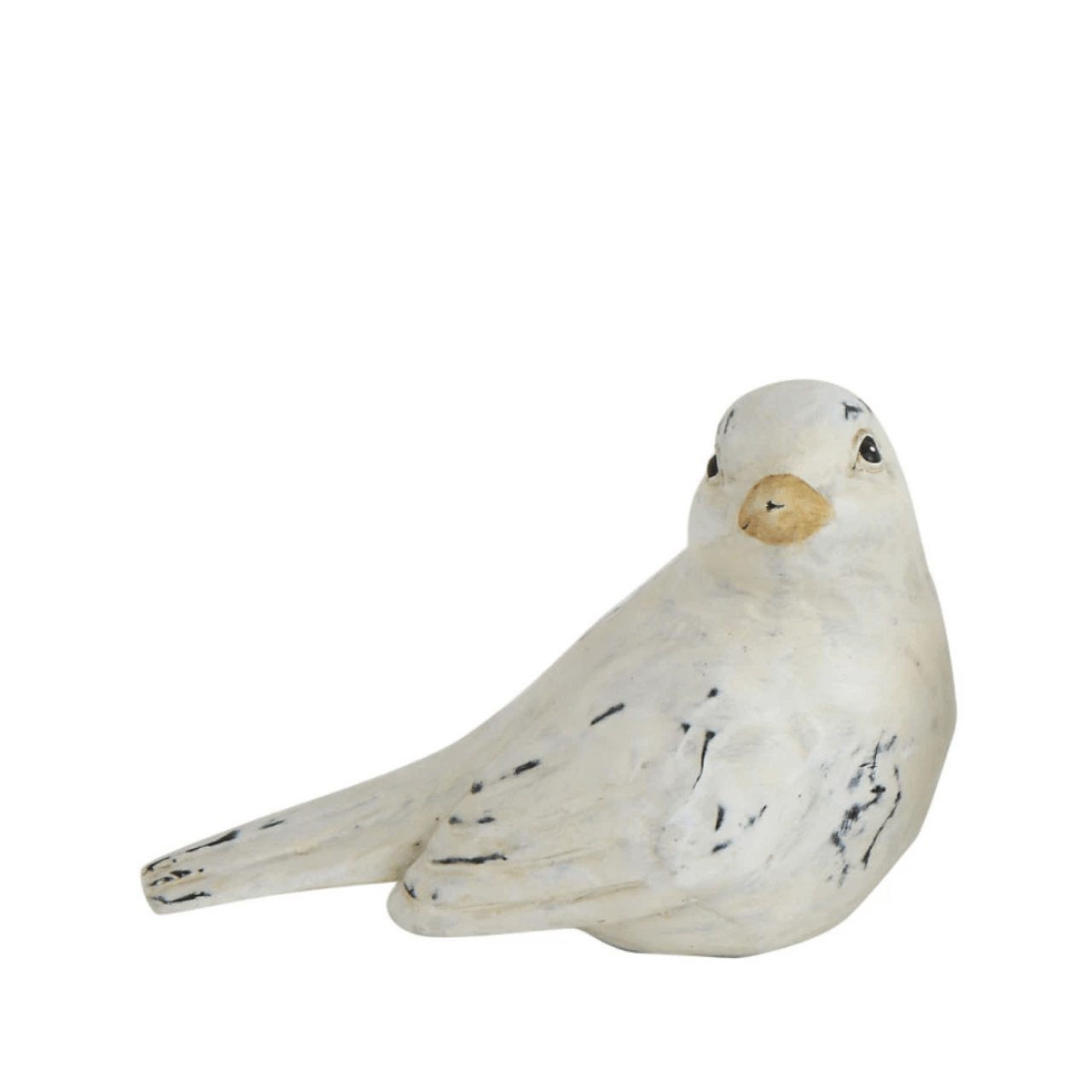 Creative Co-Op Distressed Resin White Bird