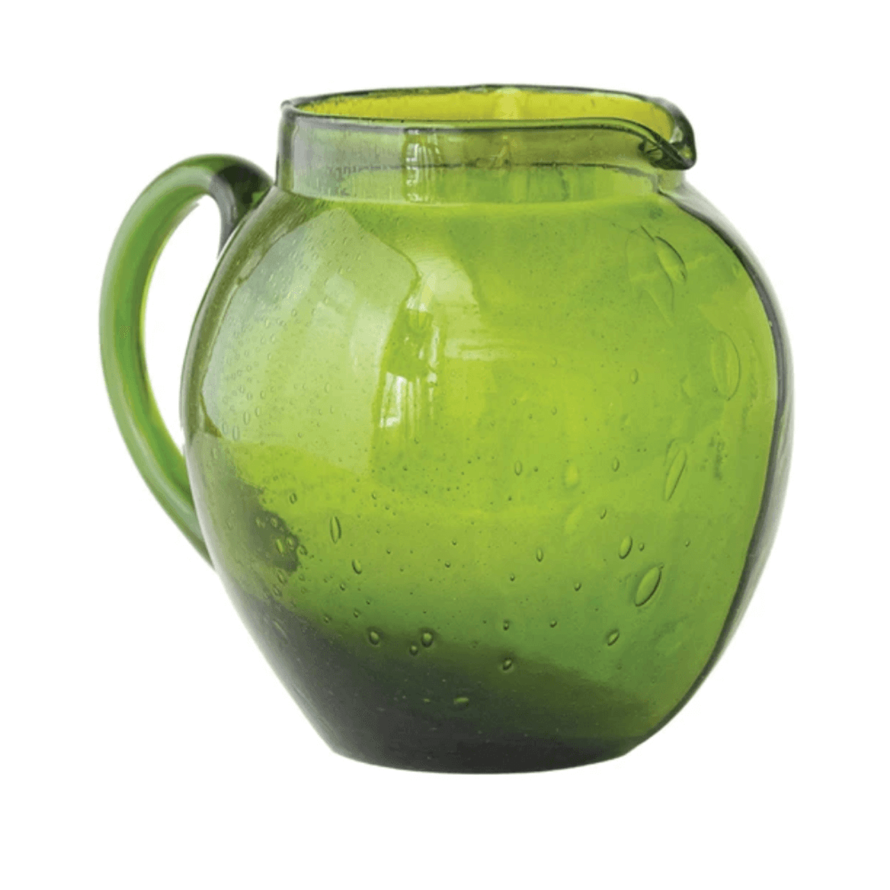 2 1/2 Quart Hand-Blown Glass Pitcher - Miller St. Boutique