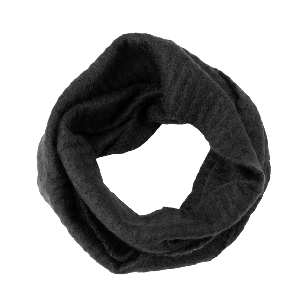 Britt's Knits Common Good Recycled Infinity Scarf Black