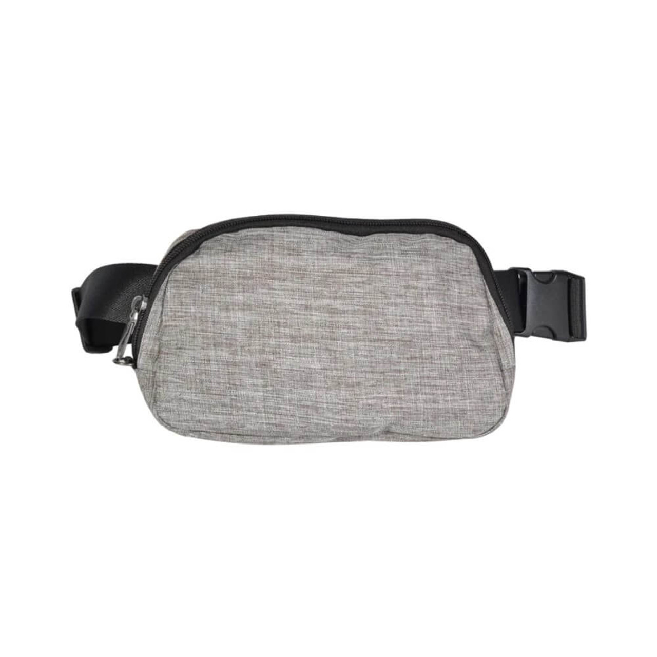 Nupouch Anti-Theft Belt Bag Woven Twill Gray