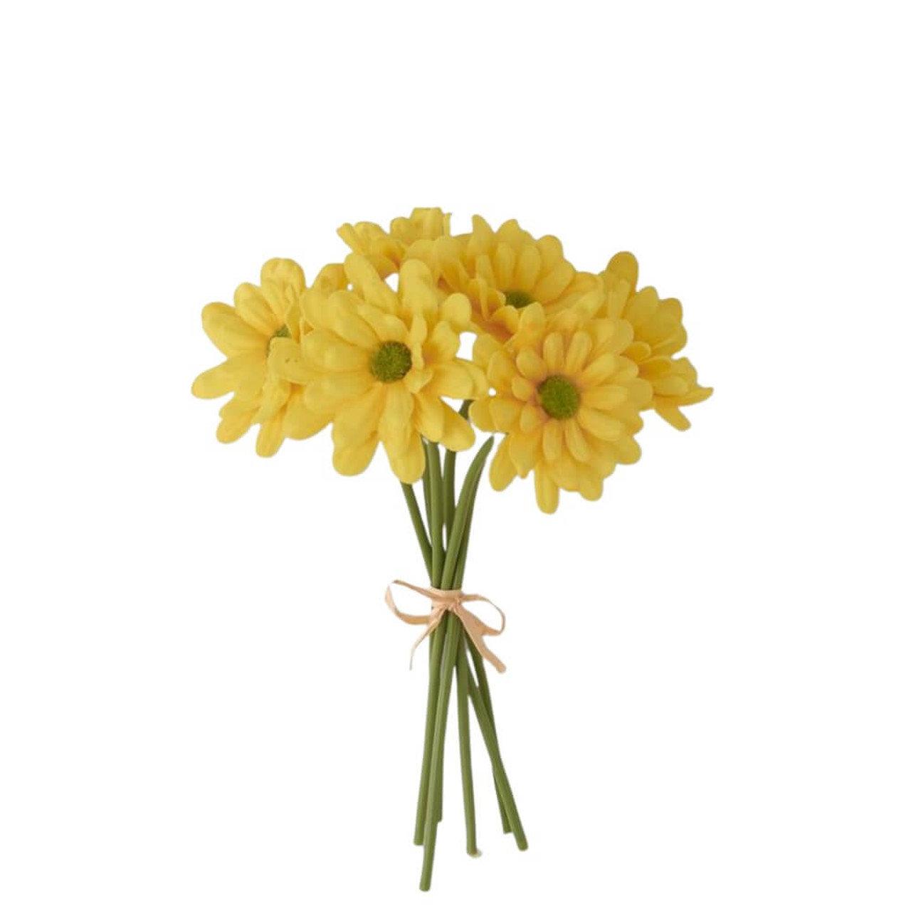 K & K Interiors Real Touch Daisies Yellow