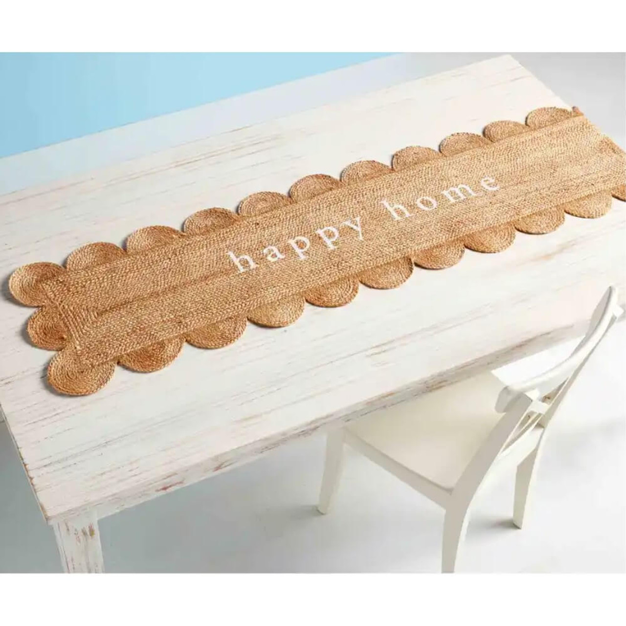 Mud Pie Happy Home Table Runner