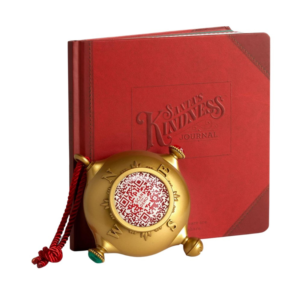 Demdaco Santa's Kindness Ornament and Journal