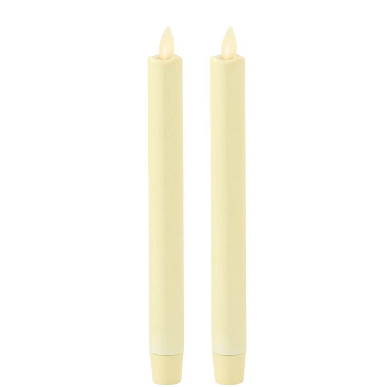 K & K Interiors Luminara 9.5" Tapers Ivory