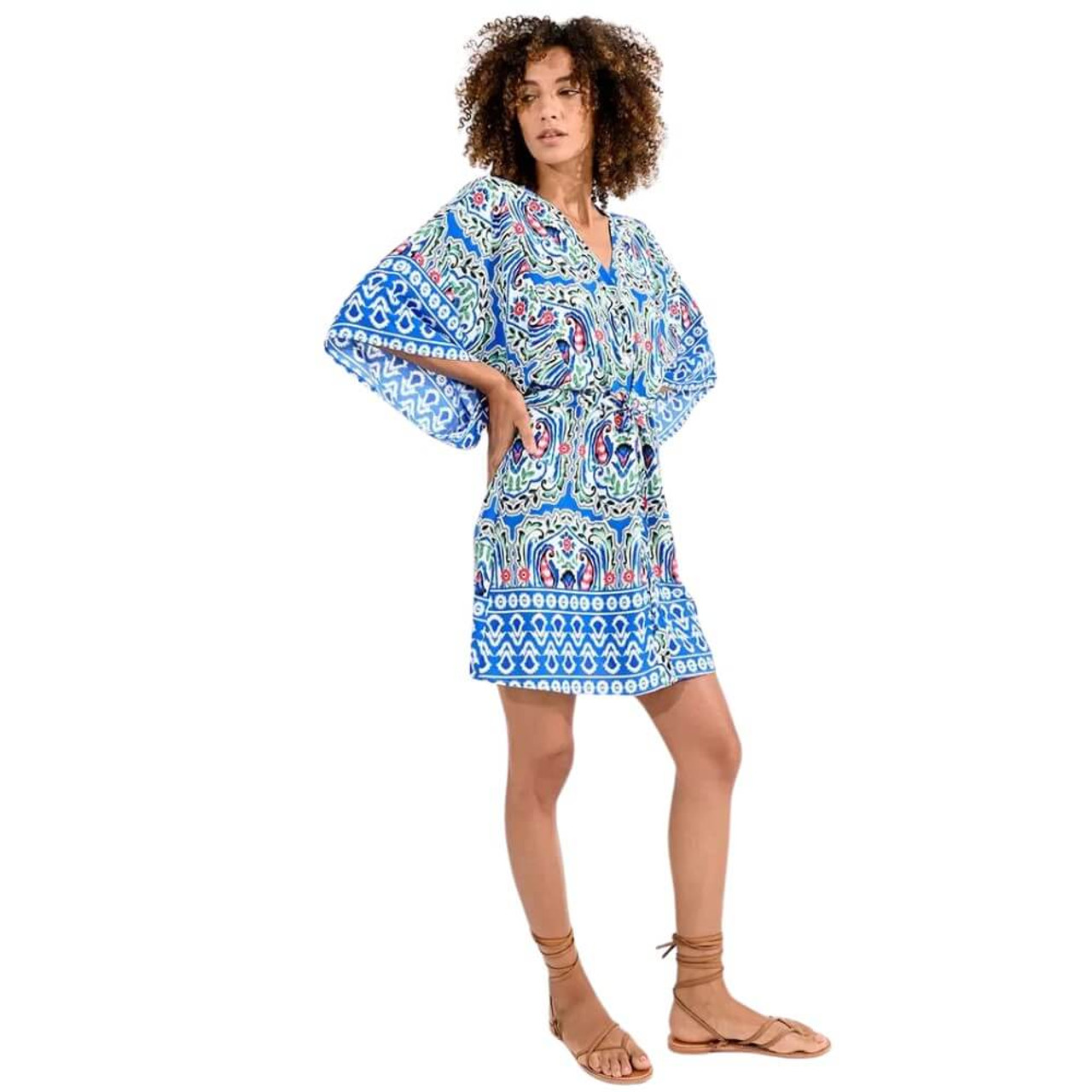 Molly Bracken Kimono Dress with Indie Pattern