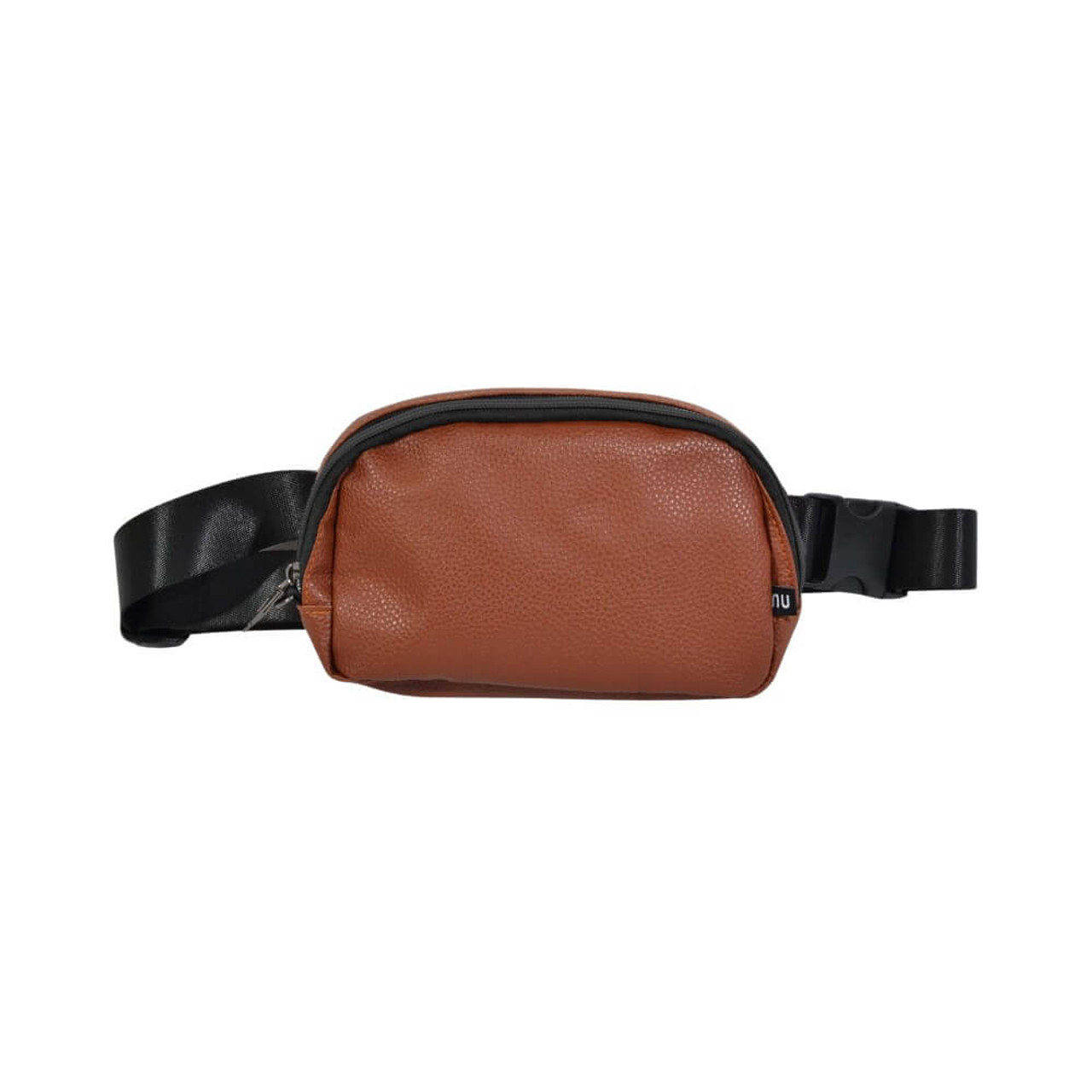 Nupouch Anti-Theft Belt Bag Milan Leather Copper Brown