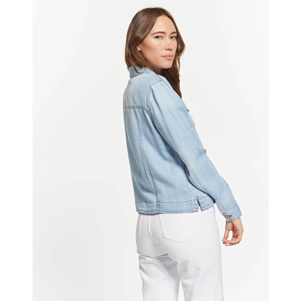 Thread & Supply Jackie Jacket Sun Wash Blue