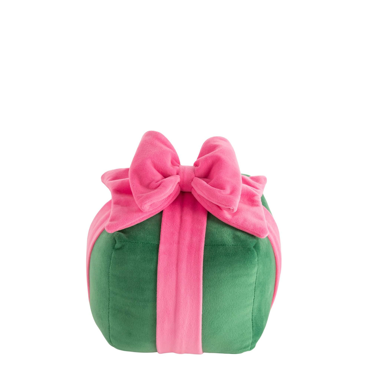 Shiraleah Gift Box Pillow Small Green