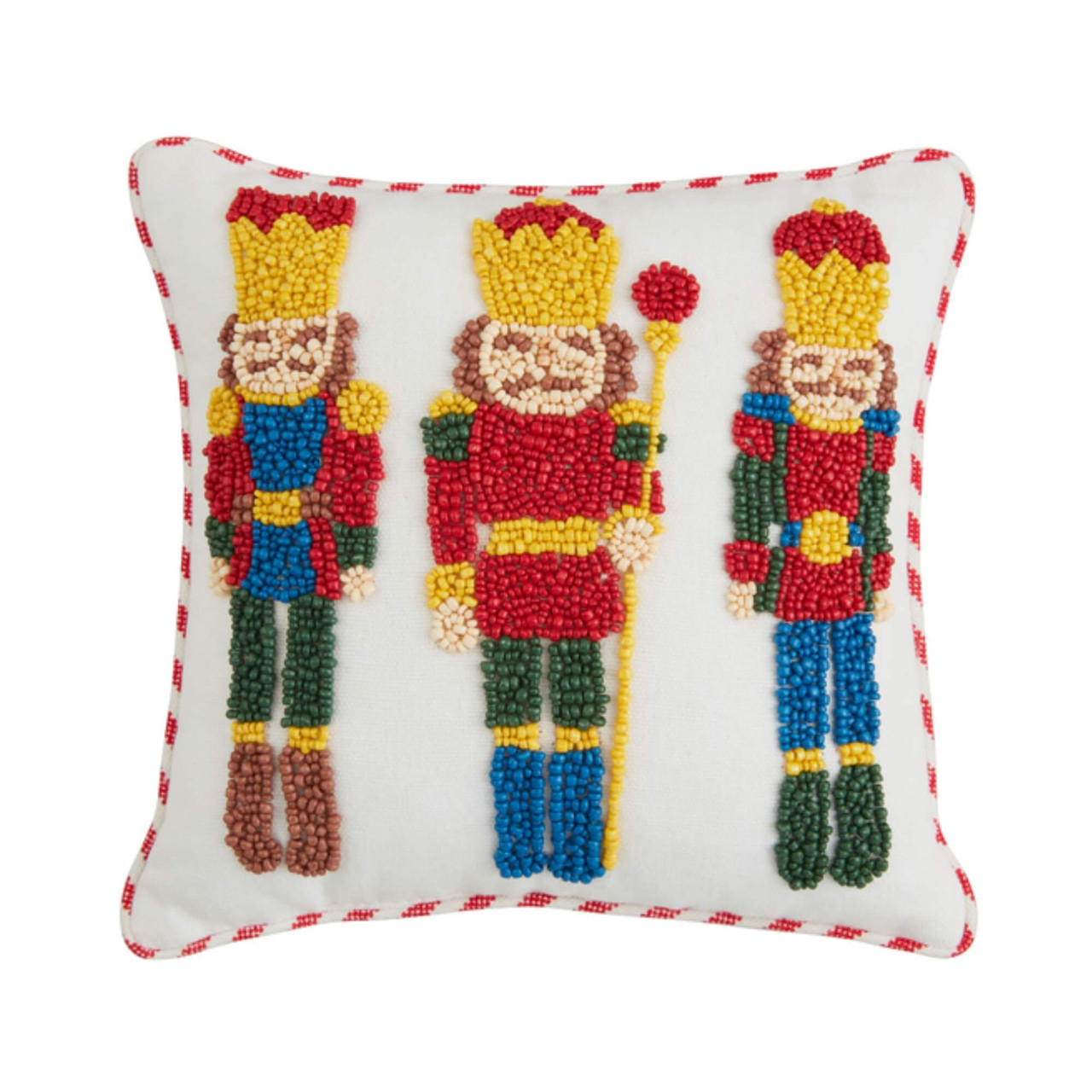 Mudpie Mini Beaded Pillow Nutcrackers