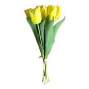 K and K Interiors Tulip Bunch Yellow