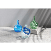 Mudpie Bottleneck Spanish Glass Vase Clear