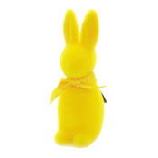 One Hundred 80 Degrees Flocked Button Nose Bunny Yellow