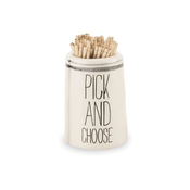 Mudpie Pick And Choose Toothpick Holder