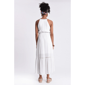 Molly Bracken Long White Bohemian Dress