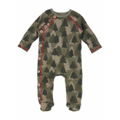 Mud Pie Christmas Camo Baby Bodysuit