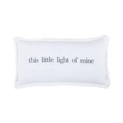 Stephan Baby Lumbar Pillow This Little Light of Mine